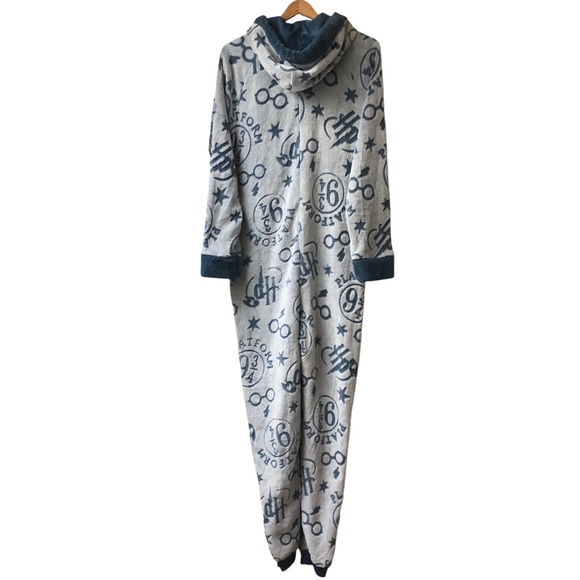 Harry Potter Onesie Pajamas Zip Up Hoodie - Picture 3 of 10